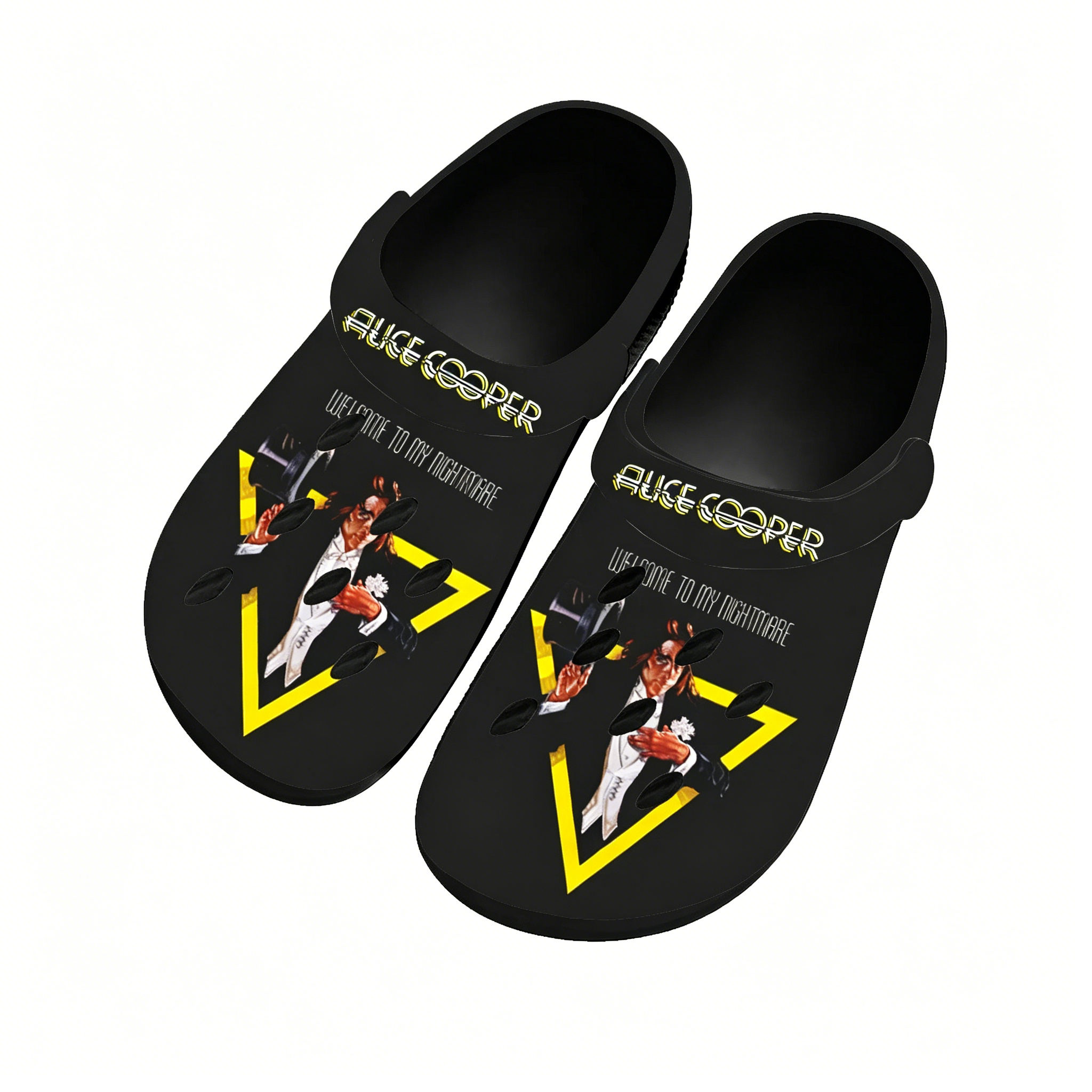 Men Shoes Black - Hot Alice Cooper Horror Water Shoes