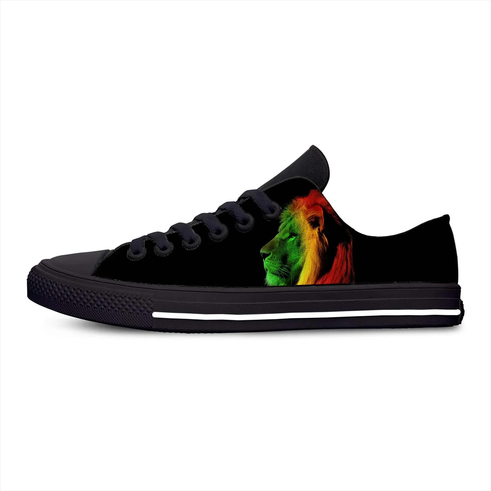 Men Shoes Marks - Hot Reggae Rastafarian Rasta Rastafari Lion