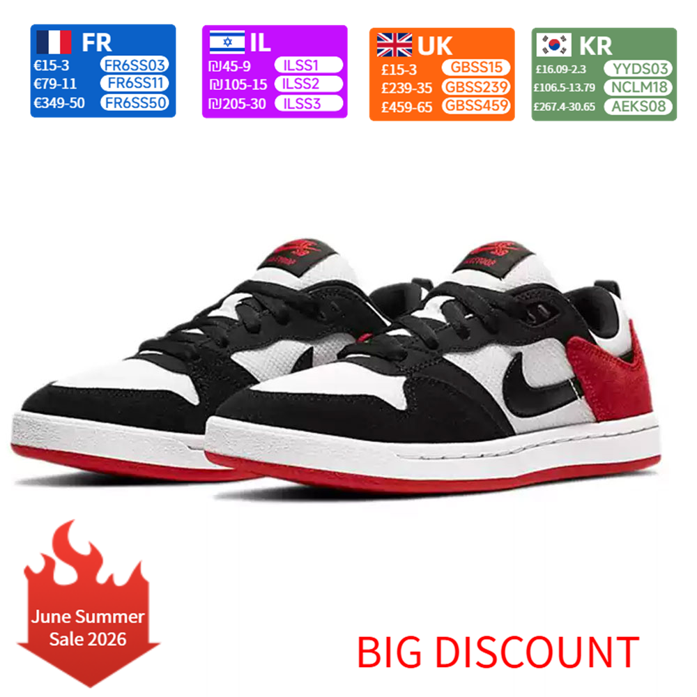 Men'S Shoes Nike Black - Nike SB Alleyoop Suede Low-Top Skate