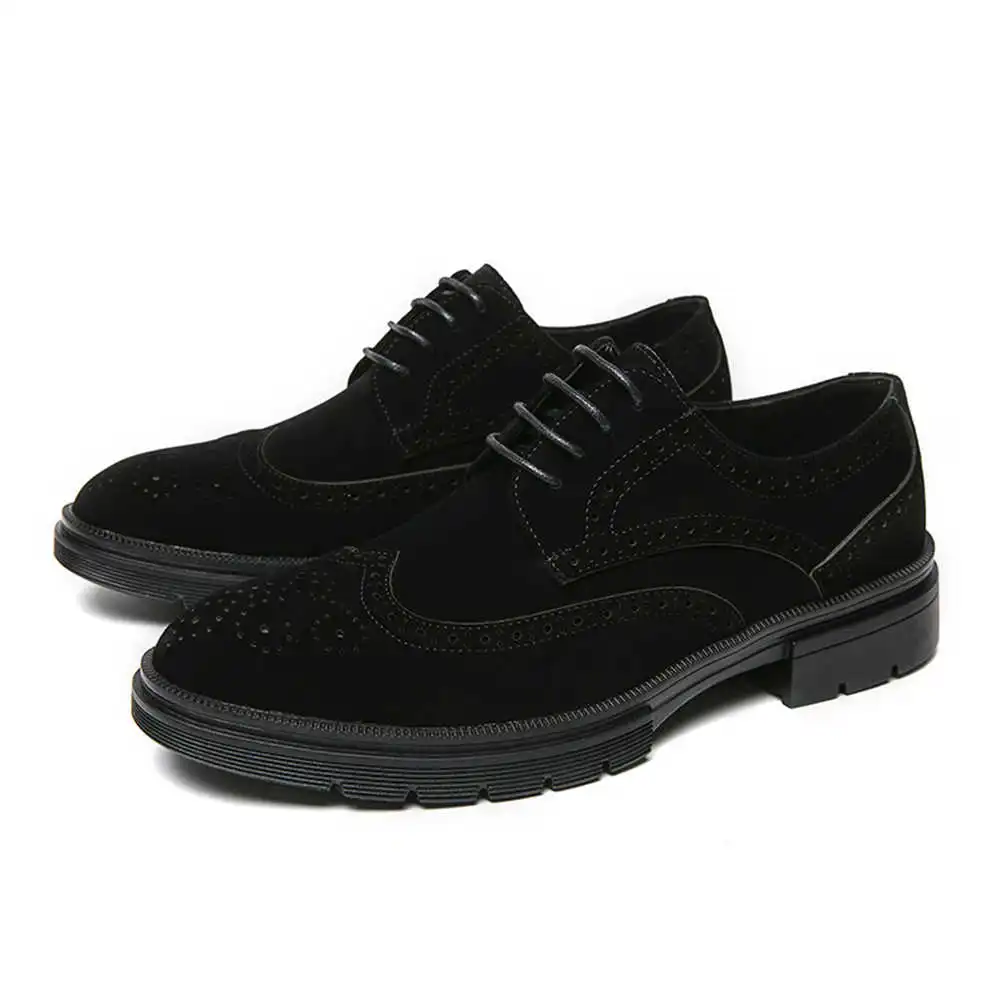 Men Shoes Black - 40-41 Height Up Designer Men's Moccasins