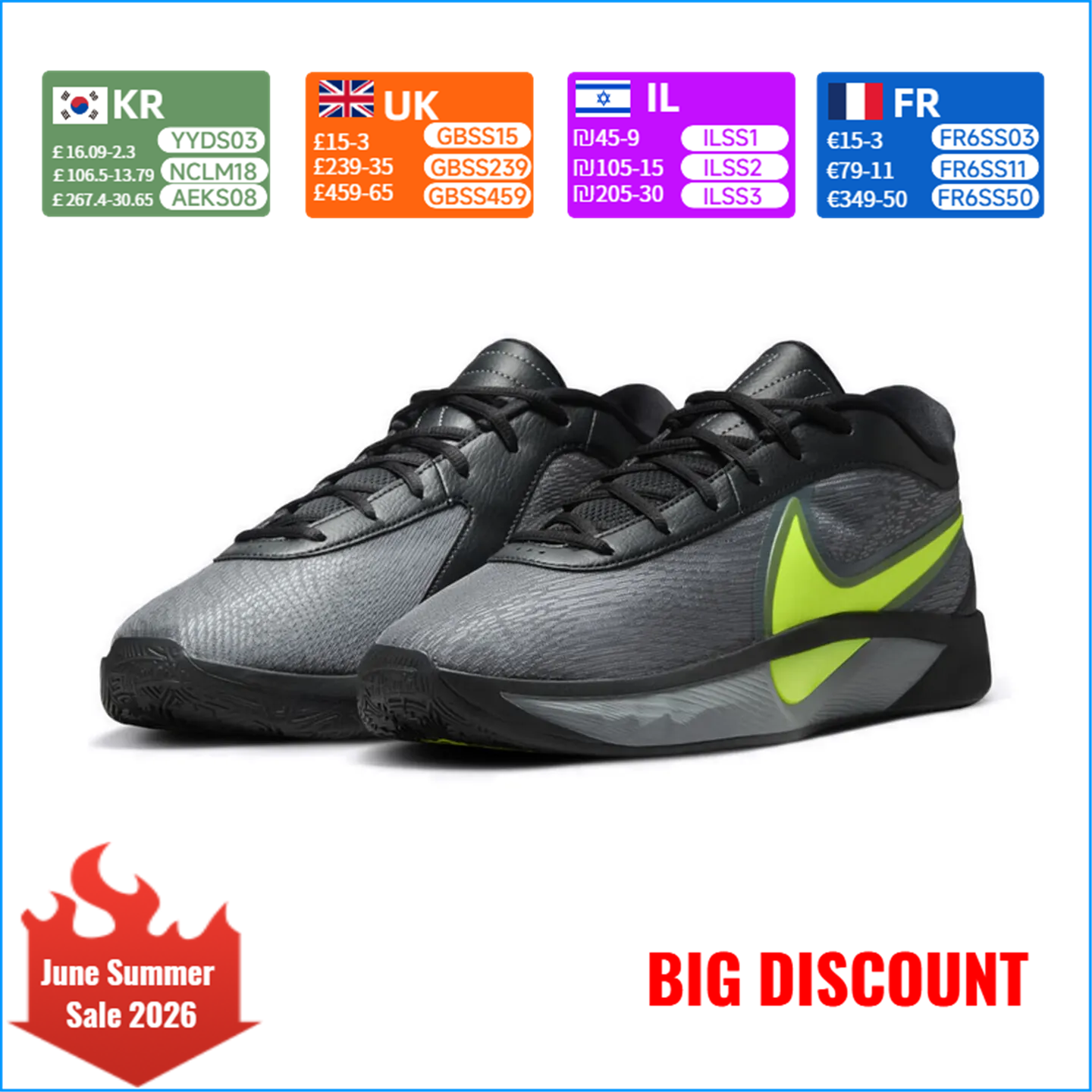 Men'S Shoes Nike Black - Nike Giannis Freak 6 “Naiia” EP