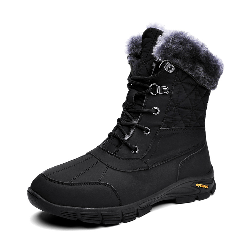 Winter Boot Insulated - Plus Size Snow Boots Rubber Non