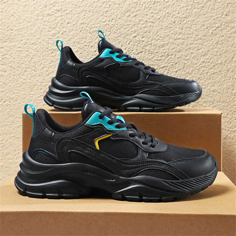 Anti-slip Non-slip Vulcanized  - огляд і ціна Men Shoes Black