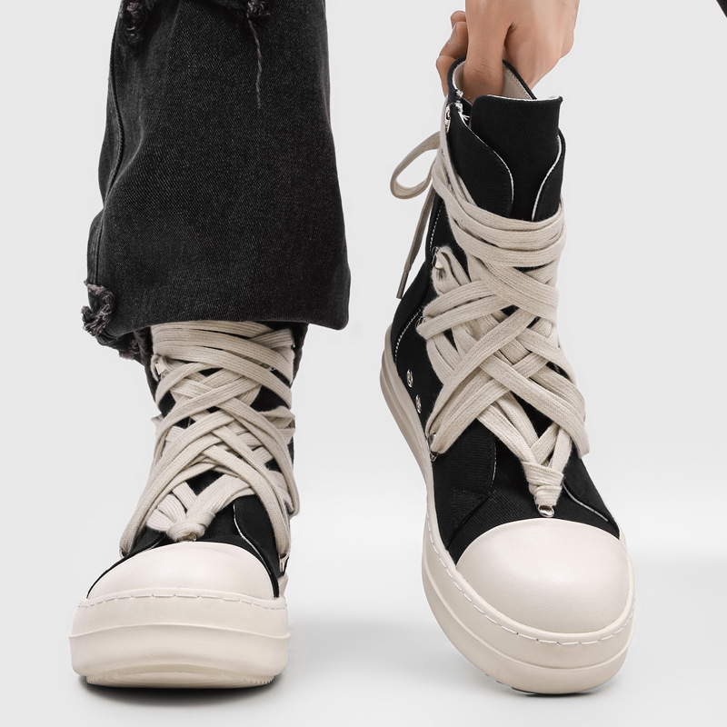 High Quality Men's High Top Ca - огляд і ціна Canvas Sneaker High