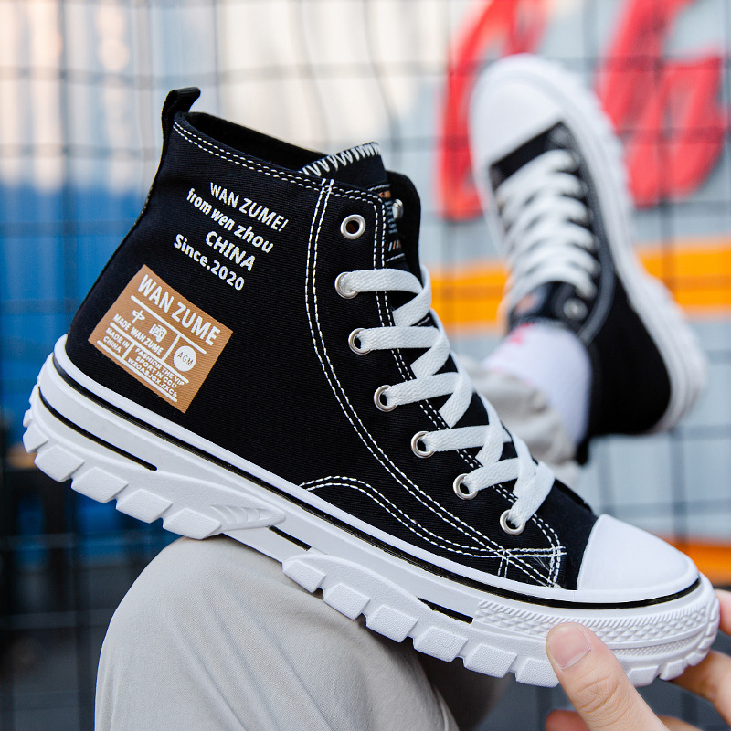 New shoes for man High Top Can - огляд і ціна Canvas Sneaker High