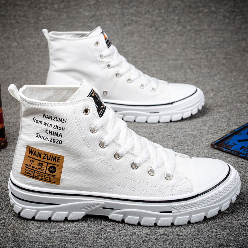 New shoes for man High Top Can - огляд і ціна Canvas Sneaker High