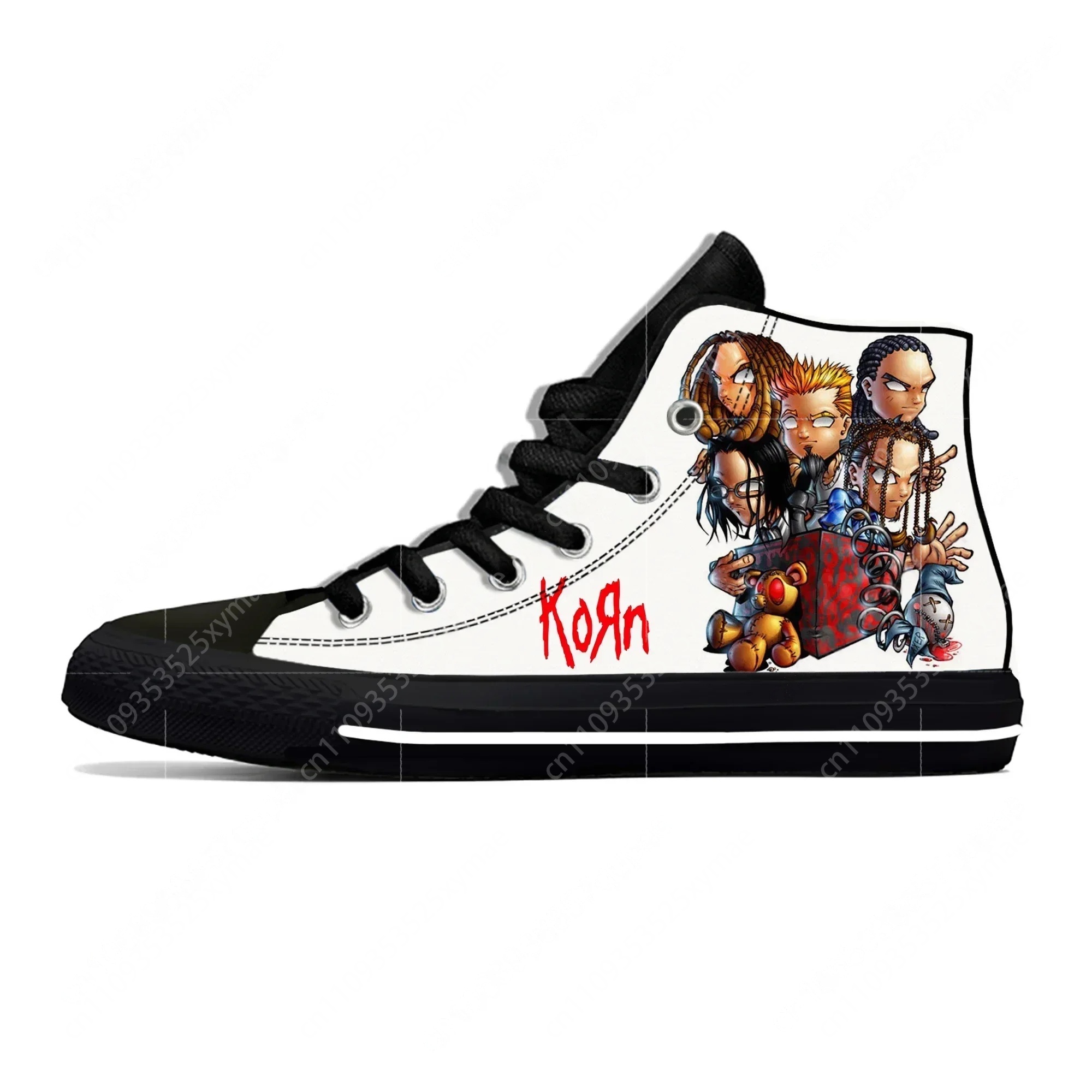Korn Rock Band High Top Sneake - огляд і ціна Men Shoes Marks