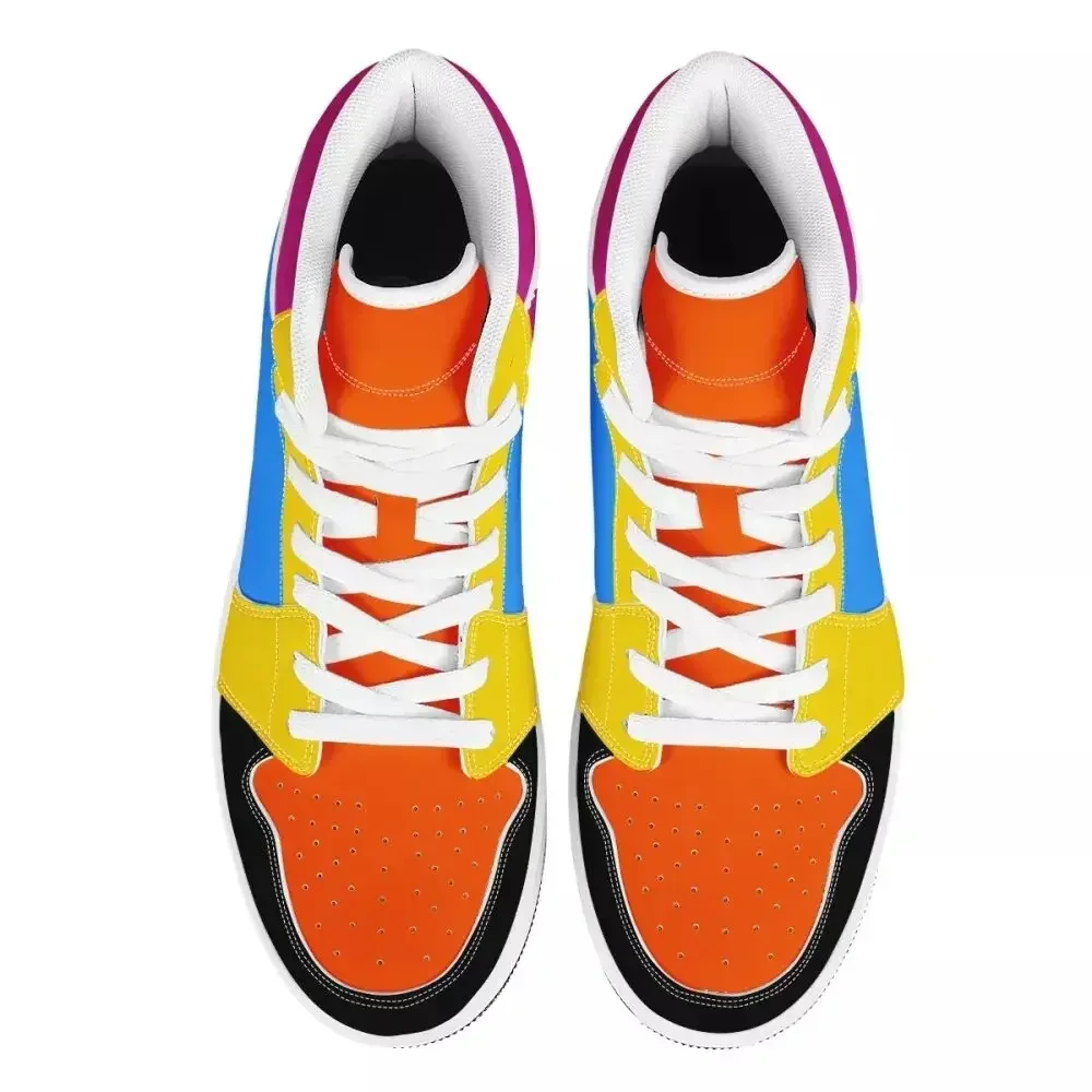 Custom Image Men Shoes High To - огляд і ціна Canvas Sneaker High