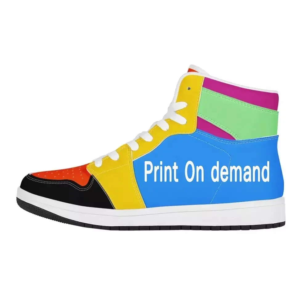 Custom Image Men Shoes High To - огляд і ціна Canvas Sneaker High