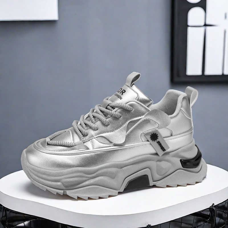 Black Platforme Tennis Man Spo - огляд і ціна Men Shoes Black