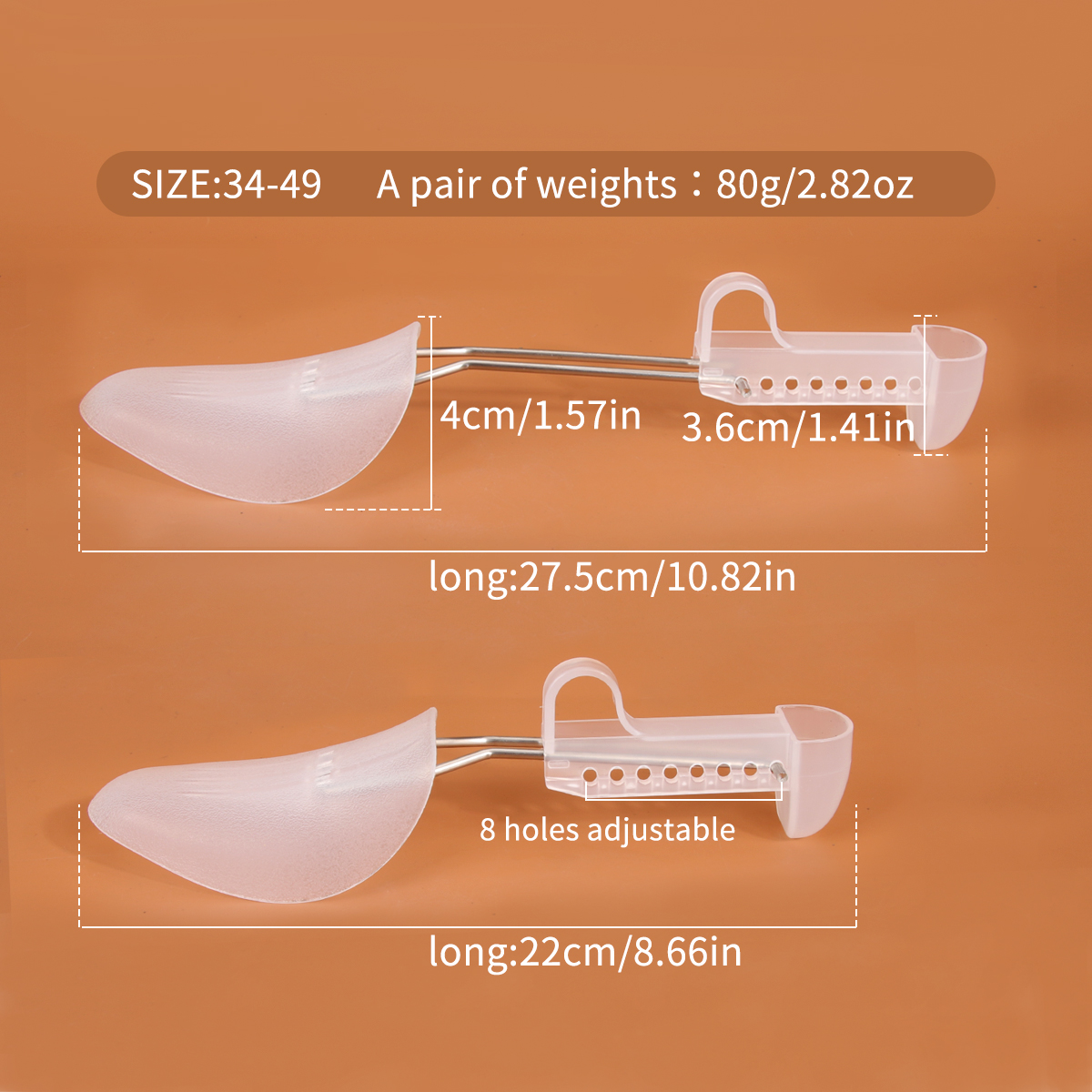 1 Pair Men and women Plastic S - огляд і ціна Men Shoes White Colour