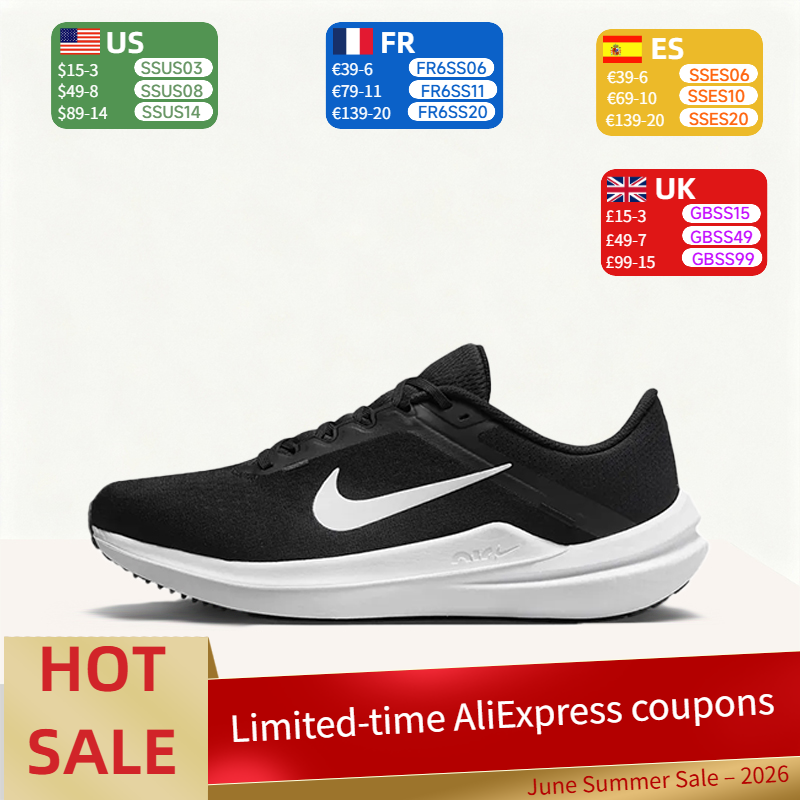 Nike Air Winflo 10 Men's Black - огляд і ціна Men'S Shoes Nike Black
