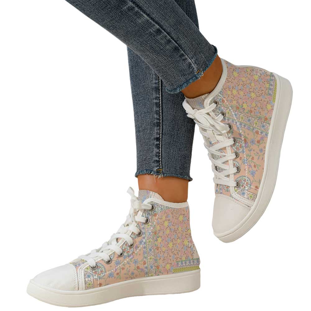 Women's Vintage Ditsy Floral P - огляд і ціна Canvas Sneaker High