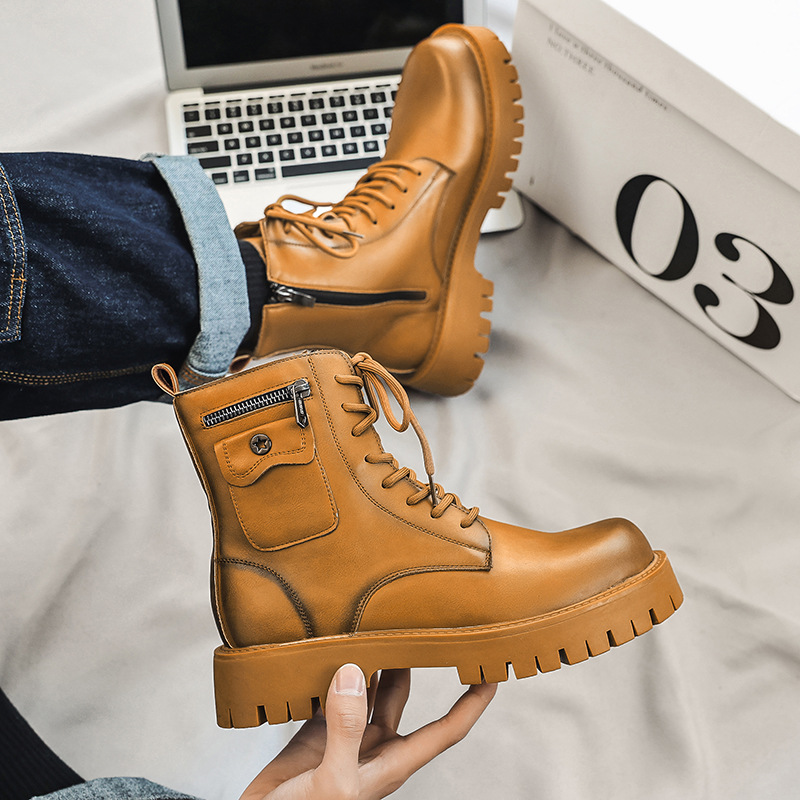2025 Trend Men Boots Sneakers  - огляд і ціна Men Shoes Marks