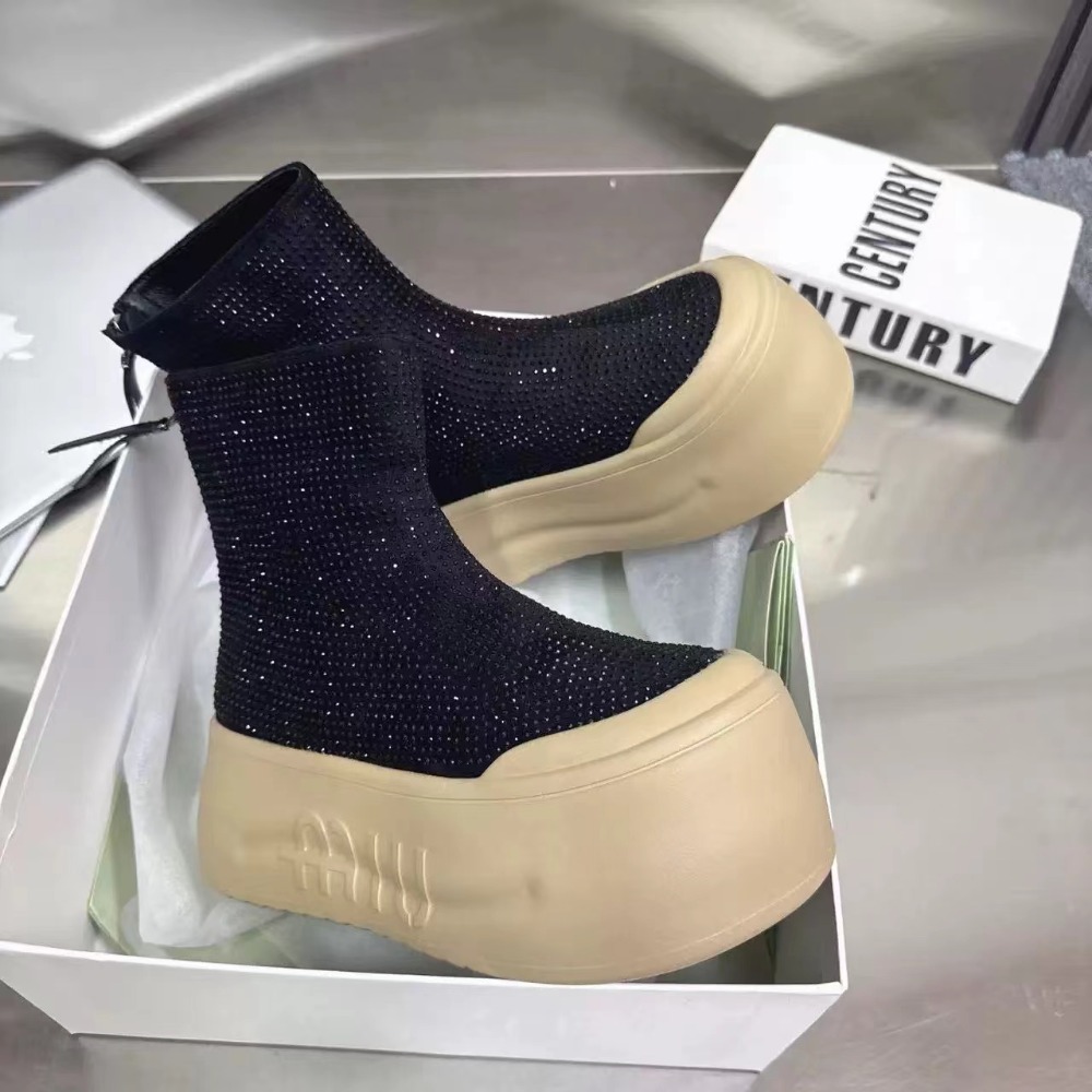 Luxury Rhinestone Woman Bootie - огляд і ціна Winter Boot Insulated