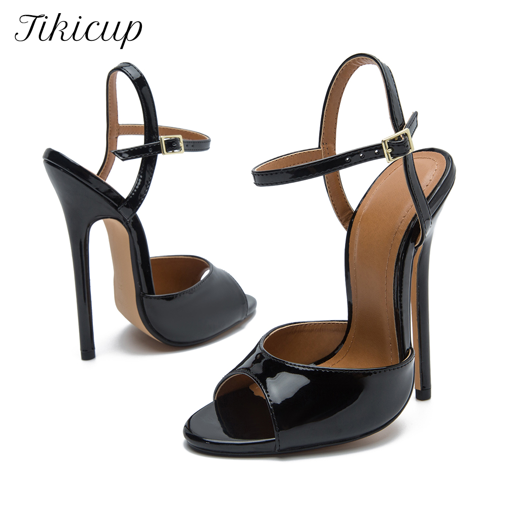 Tikicup Plus Size Summer Sexy  - огляд і ціна Men Shoes Black