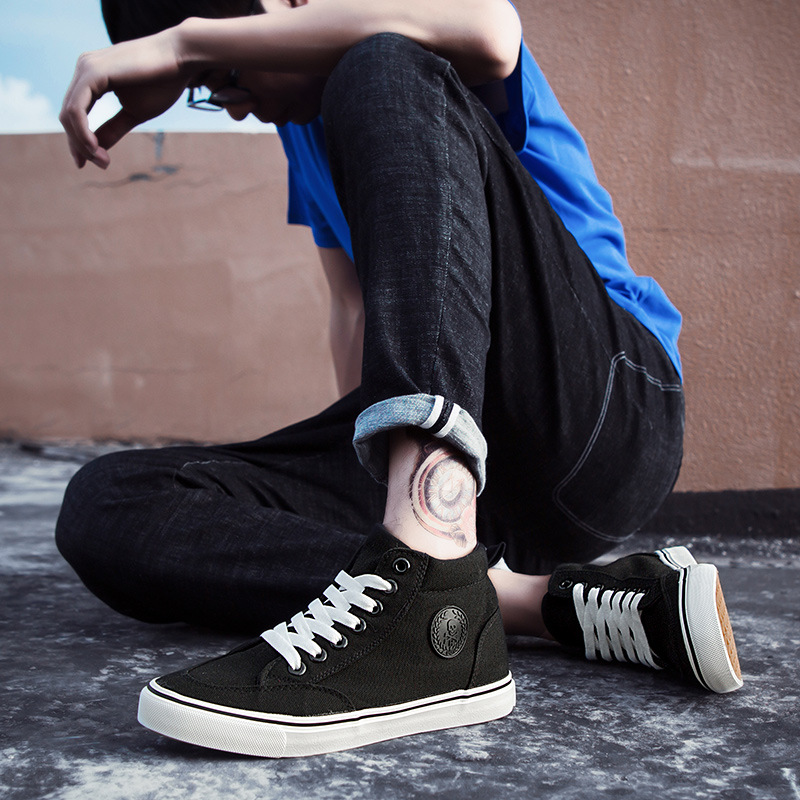 Classic Men Canvas Shoes Sprin - огляд і ціна Men Shoes White Colour