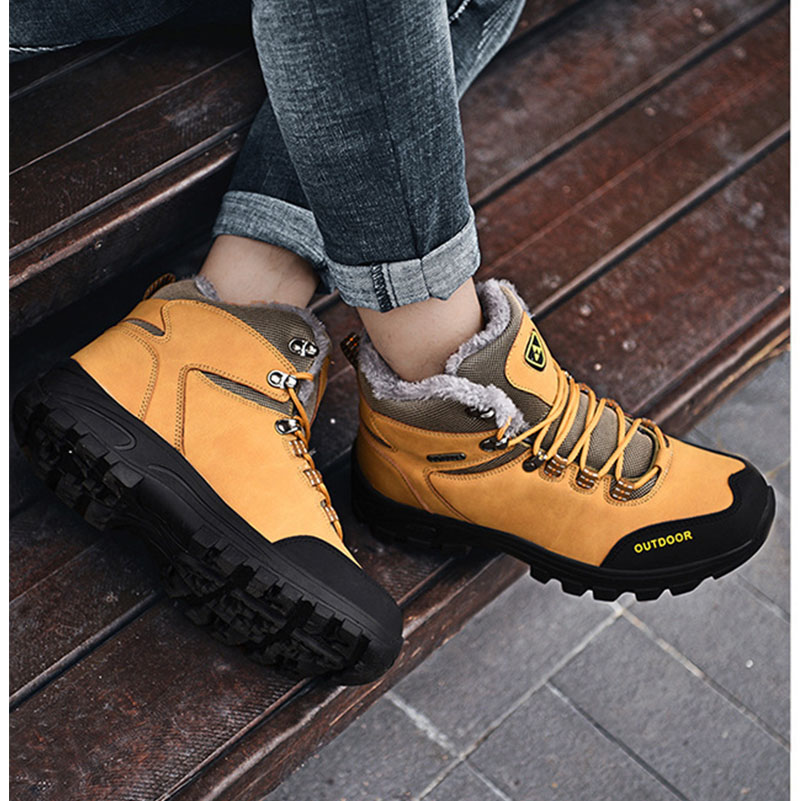 Men's Snow Boots Insulated Fur - огляд і ціна Winter Boot Insulated