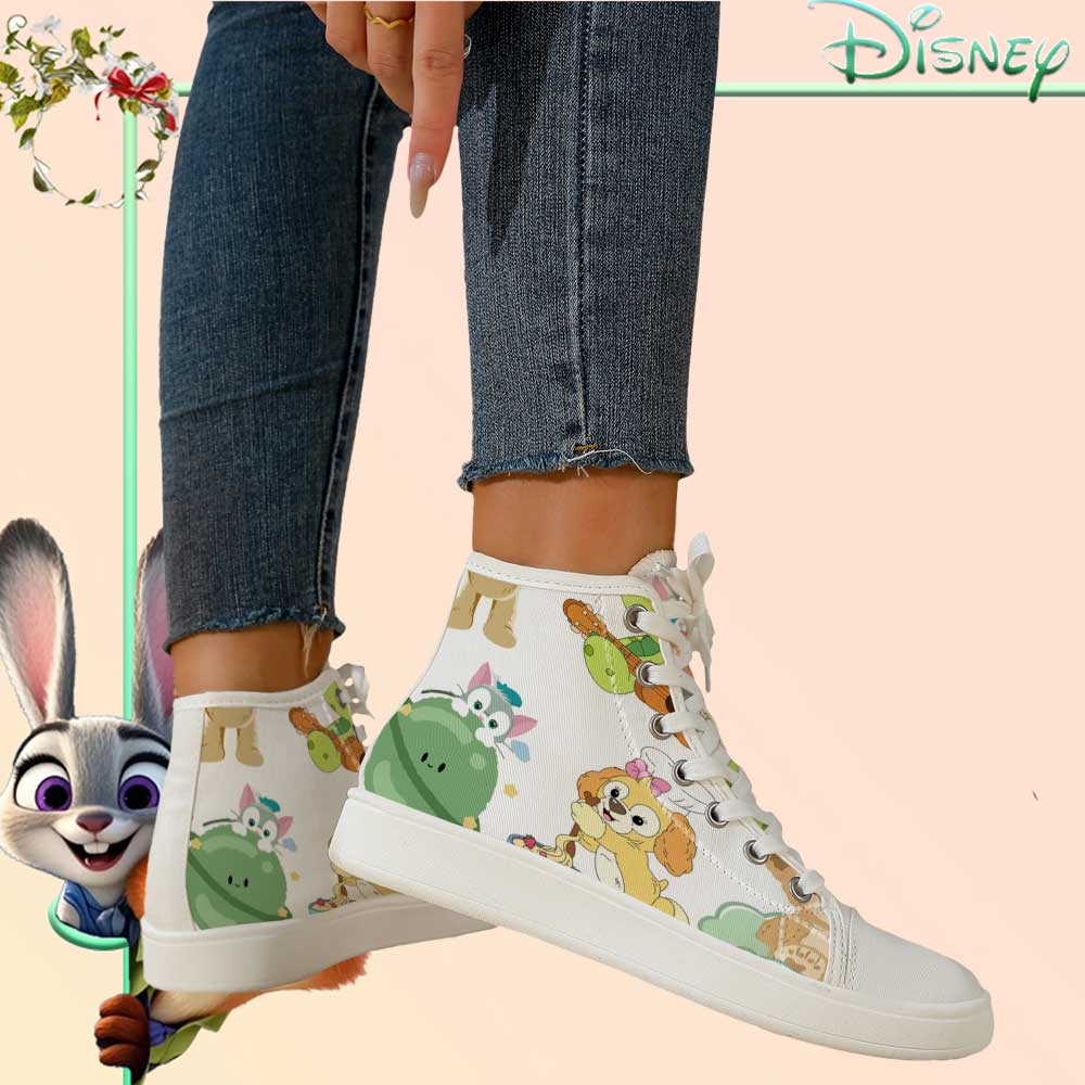 Disney Duffy & Friends High To - огляд і ціна Canvas Sneaker High