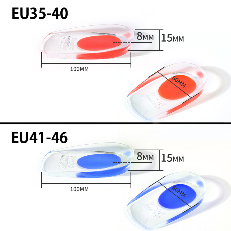 1 Pair gel insole silicone Men - огляд і ціна Men Shoes Outlet