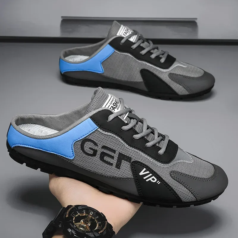 Men Slippers Trend Baotou Shoe - огляд і ціна Men Shoes Marks
