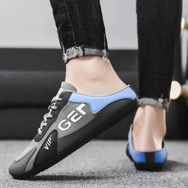 Men Slippers Trend Baotou Shoe - огляд і ціна Men Shoes Marks