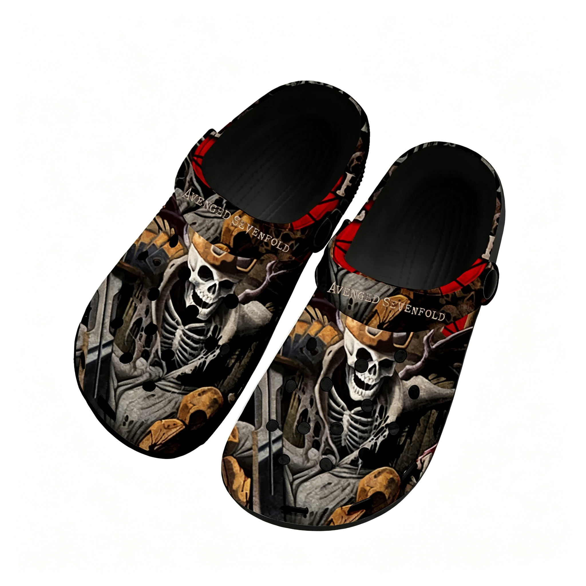 Avenged Sevenfold Water Shoes  - огляд і ціна Men Shoes Black