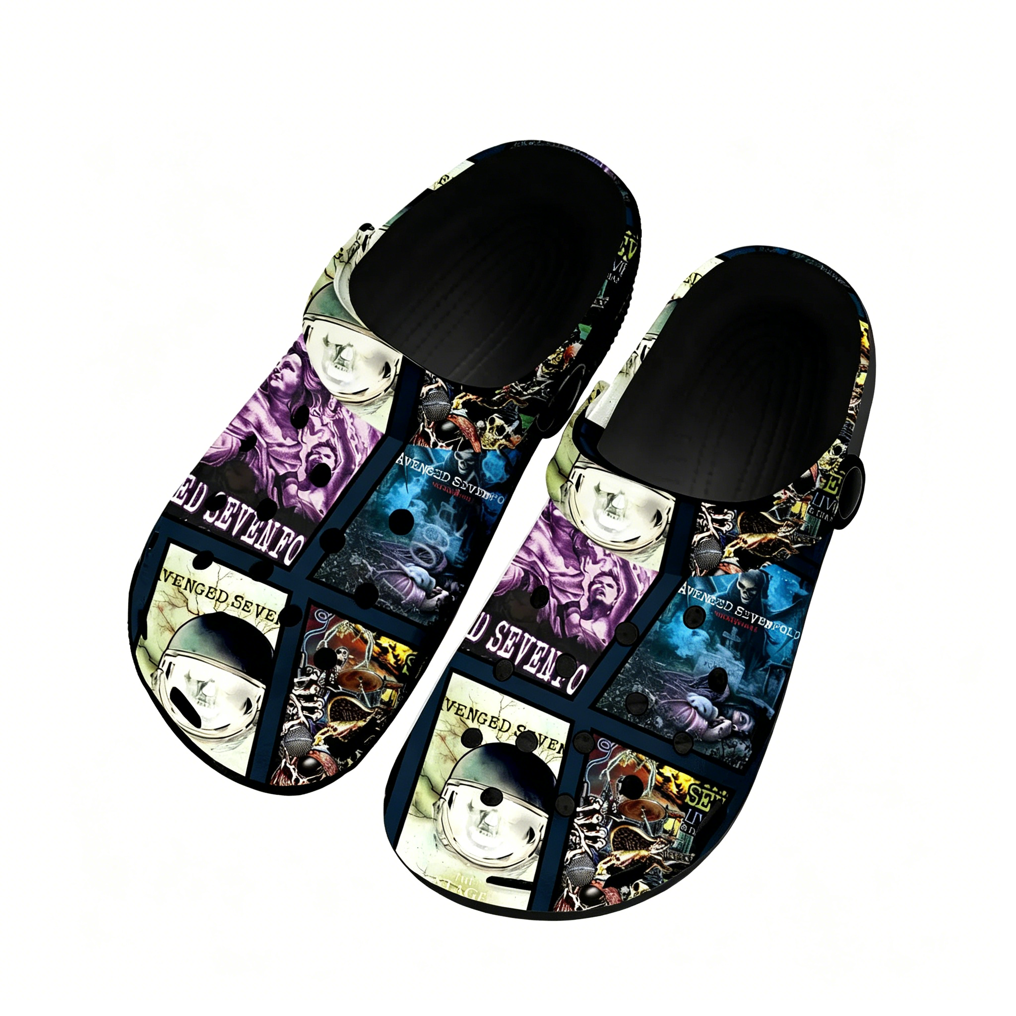 Avenged Sevenfold Water Shoes  - огляд і ціна Men Shoes Black