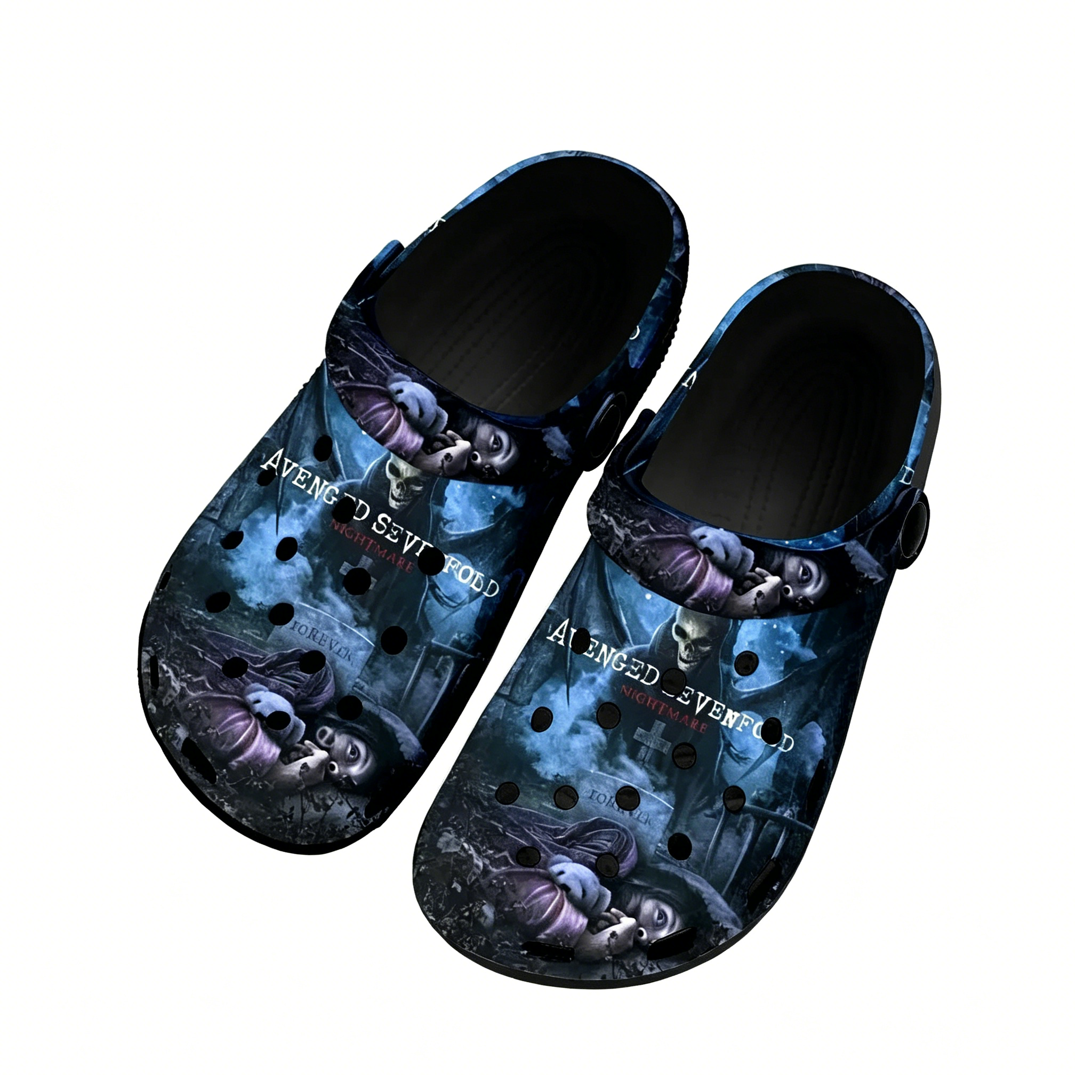 Avenged Sevenfold Water Shoes  - огляд і ціна Men Shoes Black