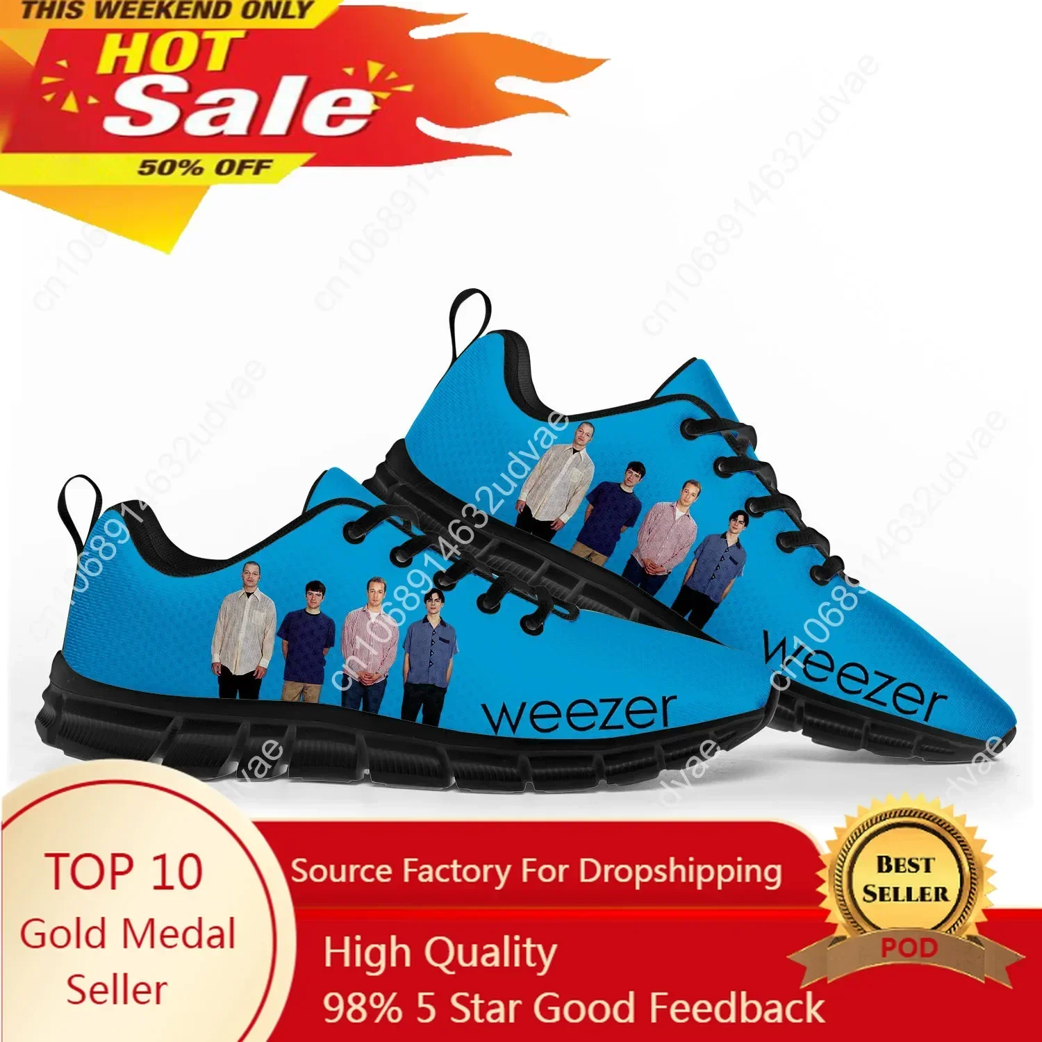 Weezer Sports Shoes Mens Women - огляд і ціна Men Shoes Black
