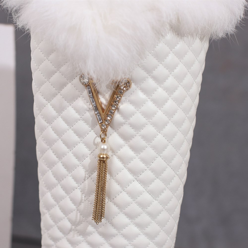 Winter Women Fur Knee High Boo - огляд і ціна Winter Boot Insulated