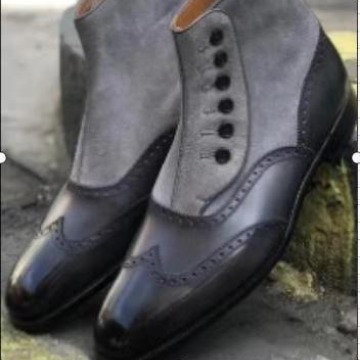 Men's Leather Suede Chelsea Bo - огляд і ціна Men Shoes Marks