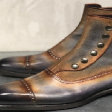 Men's Leather Suede Chelsea Bo - огляд і ціна Men Shoes Marks