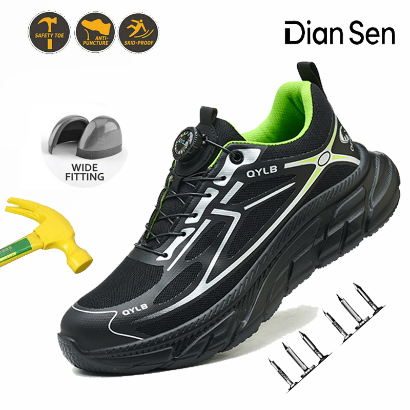 Mens Work Safety Boots Steel T - огляд і ціна Men Shoes Marks
