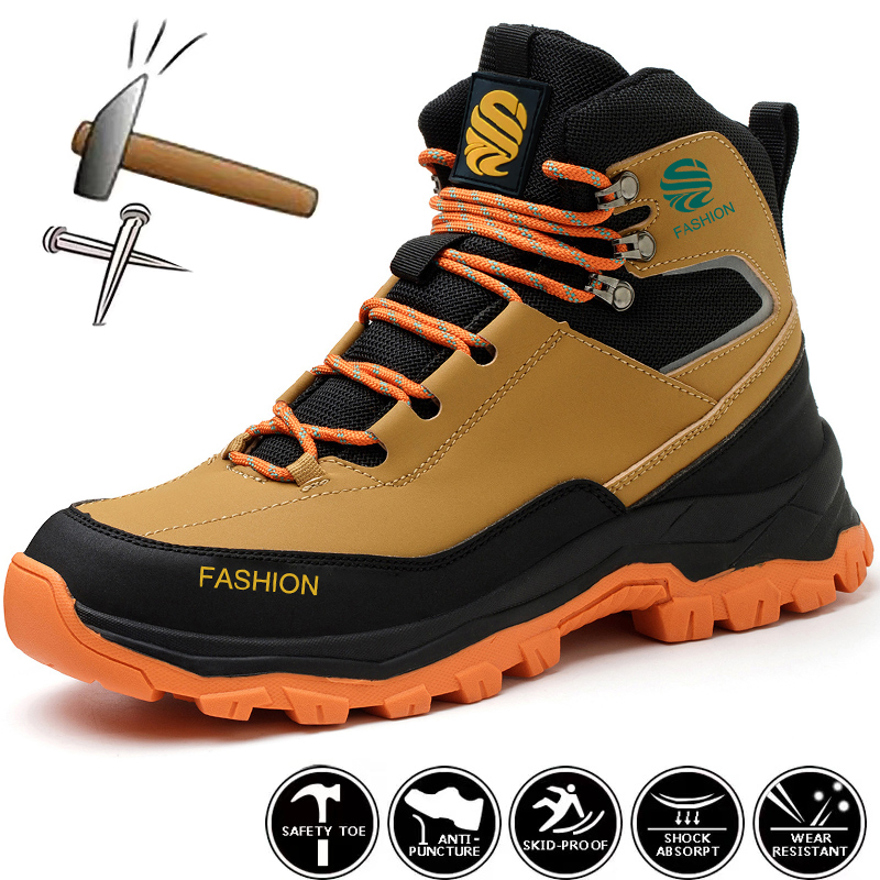 Steel Toe Safety Shoes Work Bo - огляд і ціна Men Shoes Marks