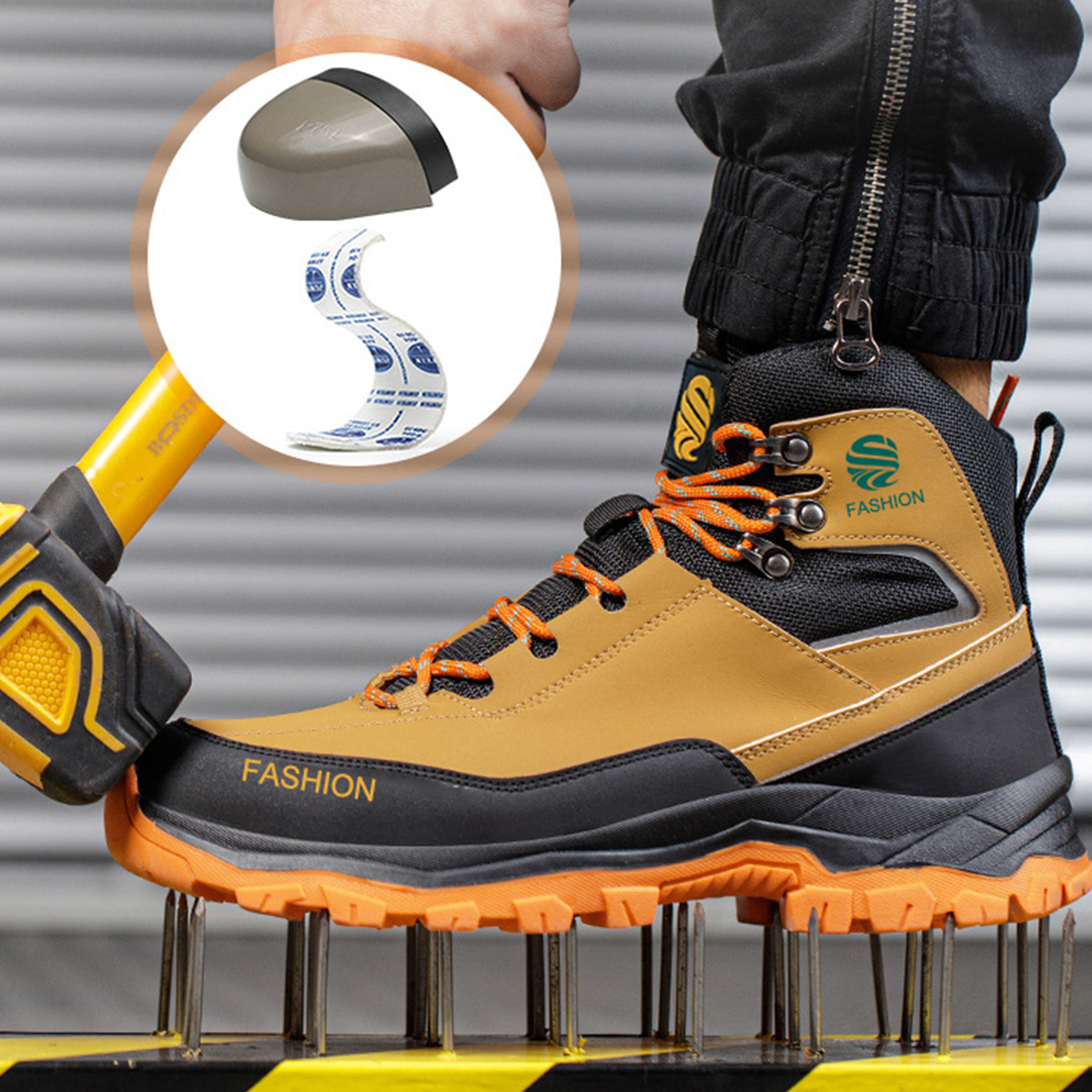 Steel Toe Safety Shoes Work Bo - огляд і ціна Men Shoes Marks
