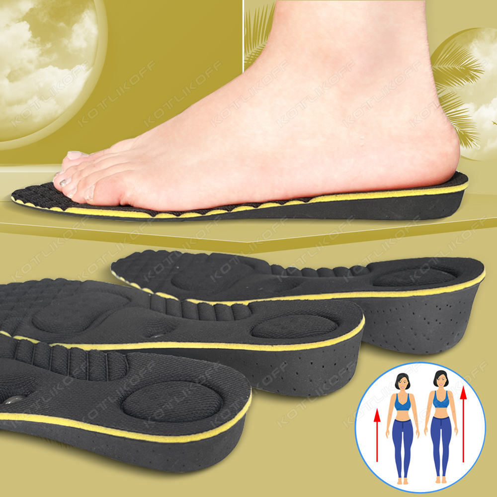 Height Increase Insoles Cushio - огляд і ціна Men Shoes Outlet