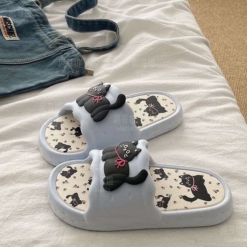 Printting Cute Bear Women Slip - огляд і ціна Men'S Shoes To Women'S