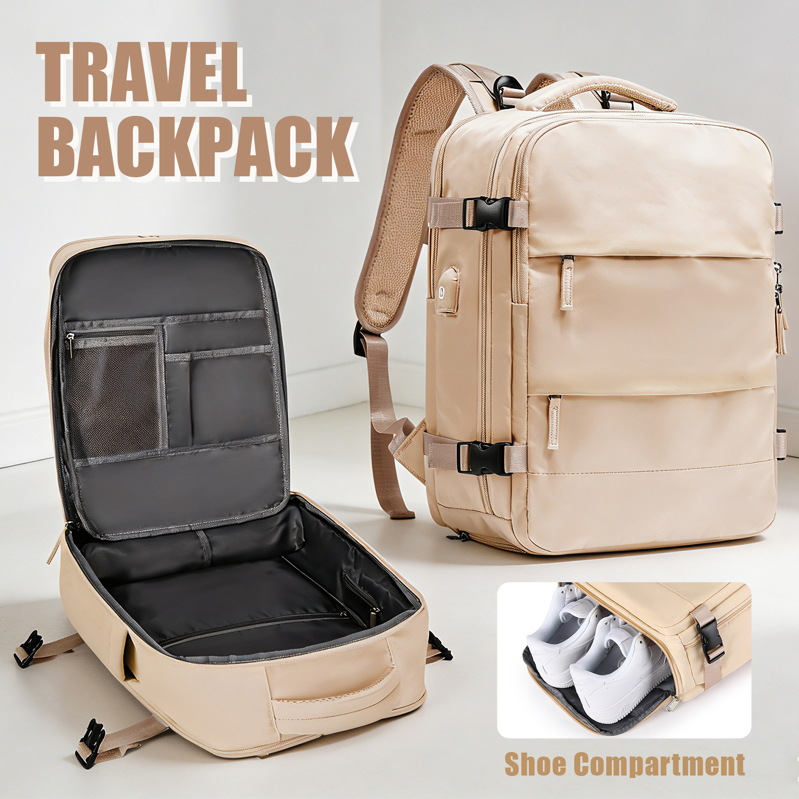 Large Travel Backpack for Men  - огляд і ціна Men'S Shoes To Women'S