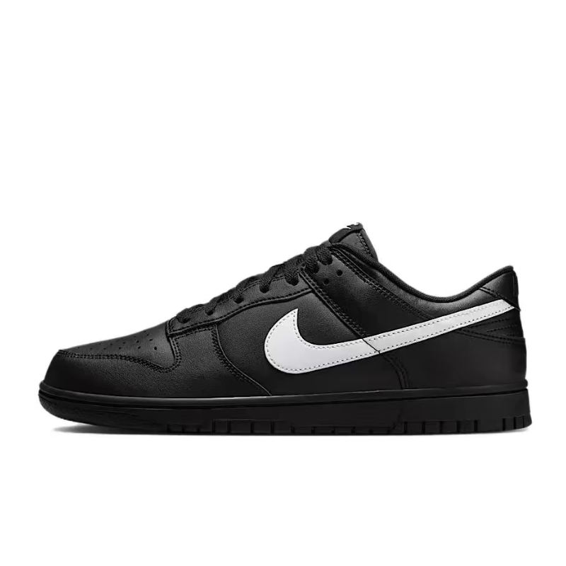 Nike Dunk Low-Top Skate Shoes  - огляд і ціна Men'S Shoes Nike Black