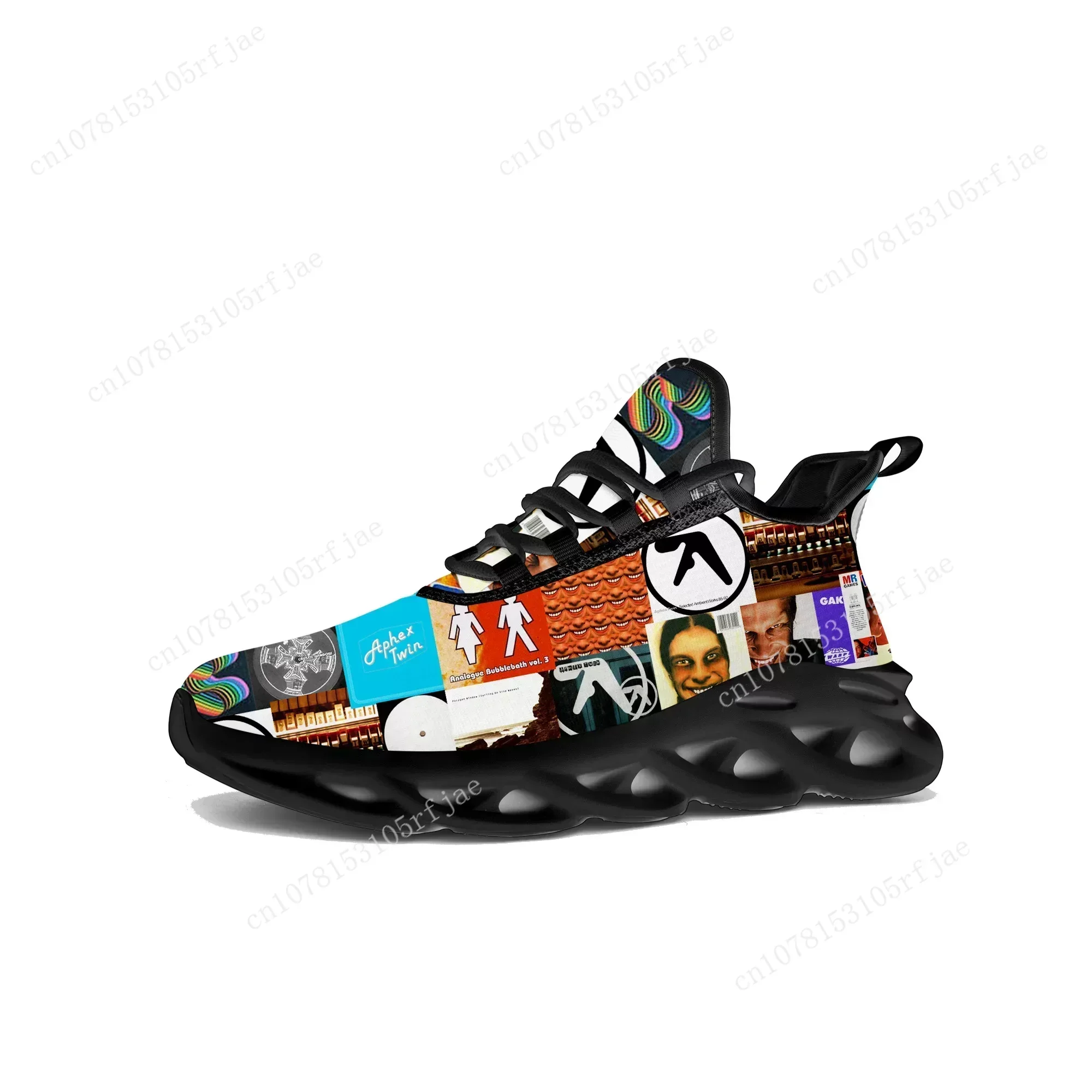 Aphex Twin Flats Sneakers Mens - огляд і ціна Men Shoes Black