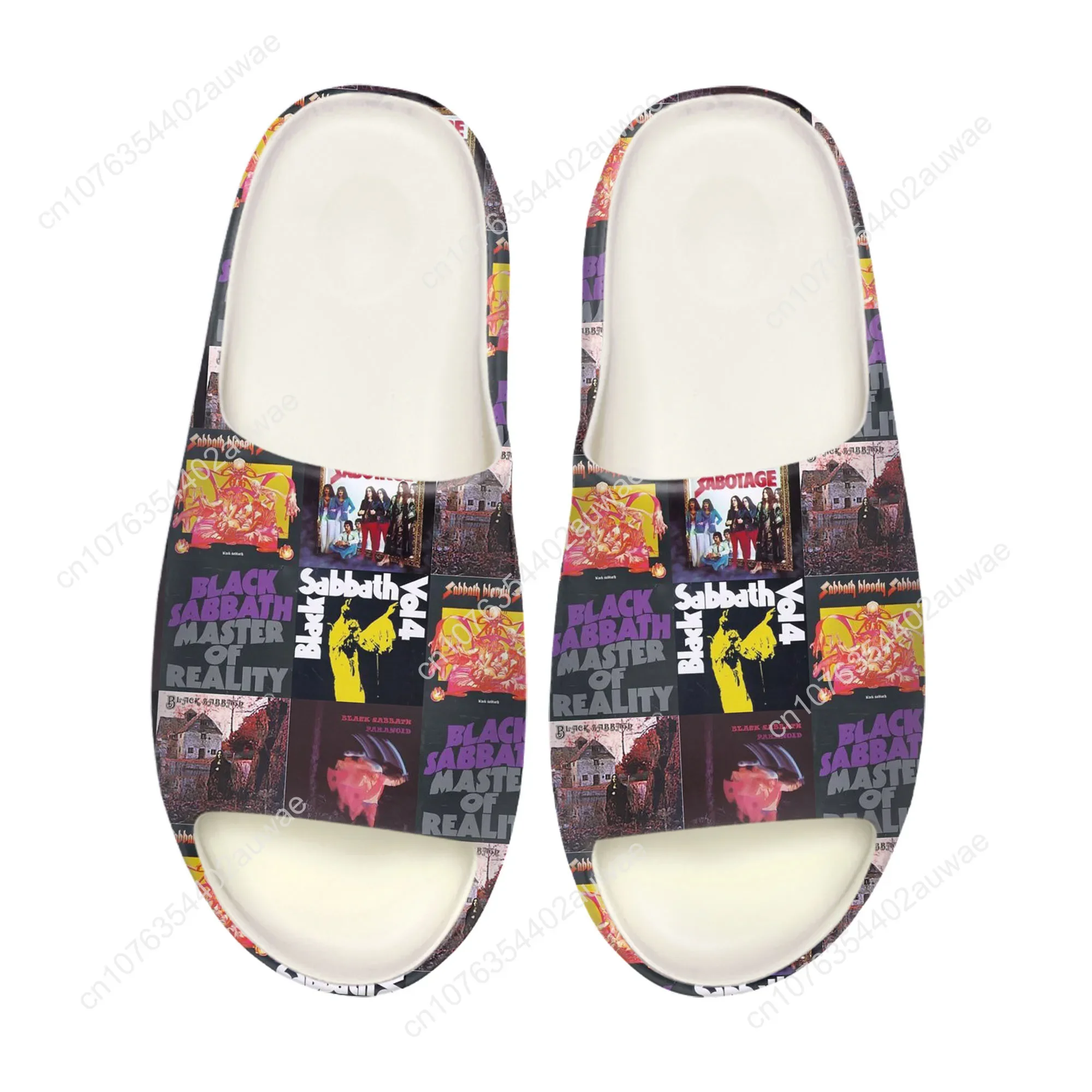Black Heavy Metal Band Sabbath - огляд і ціна Men Shoes Black