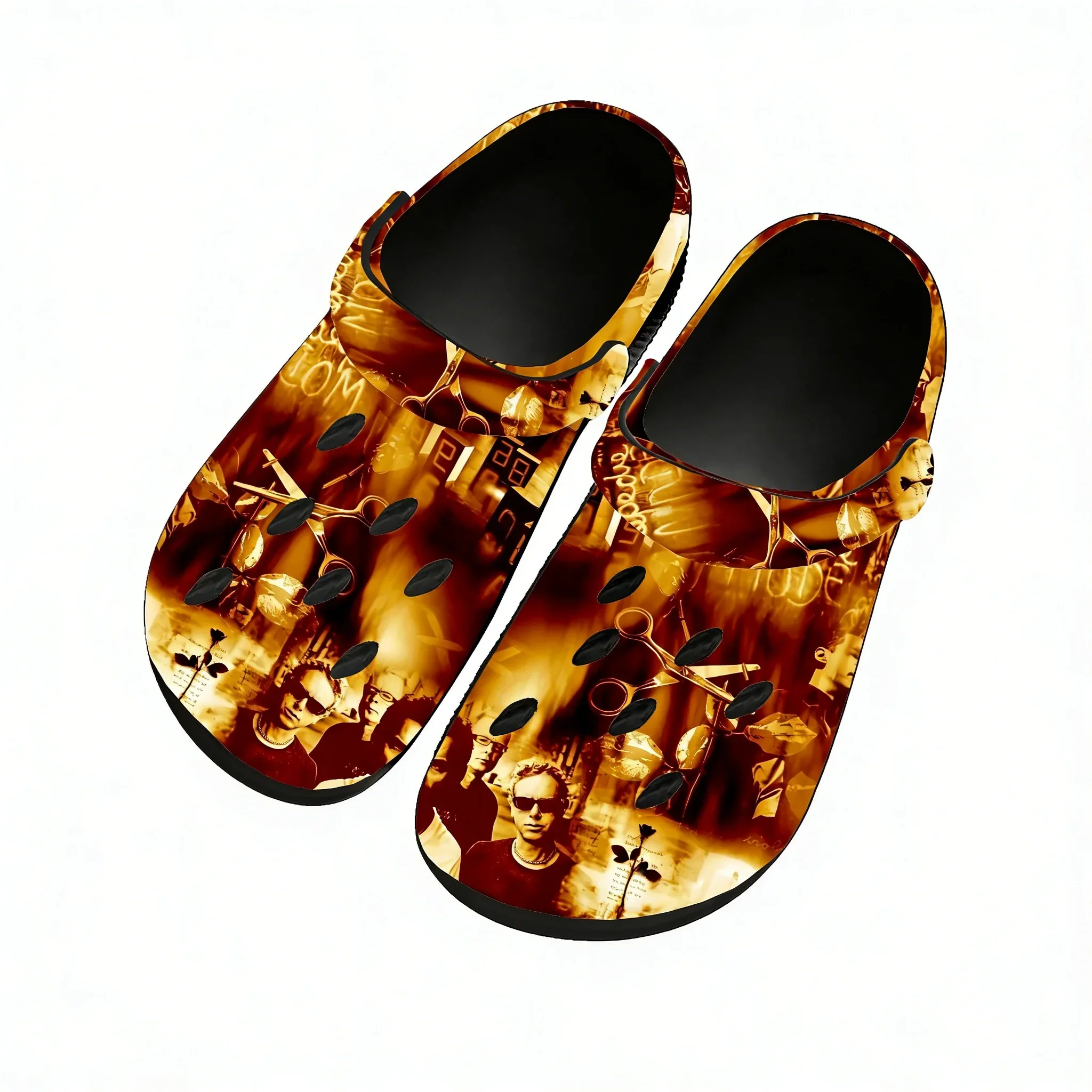 Depeche Mode Sandals Mens Wome - огляд і ціна Men Shoes Black