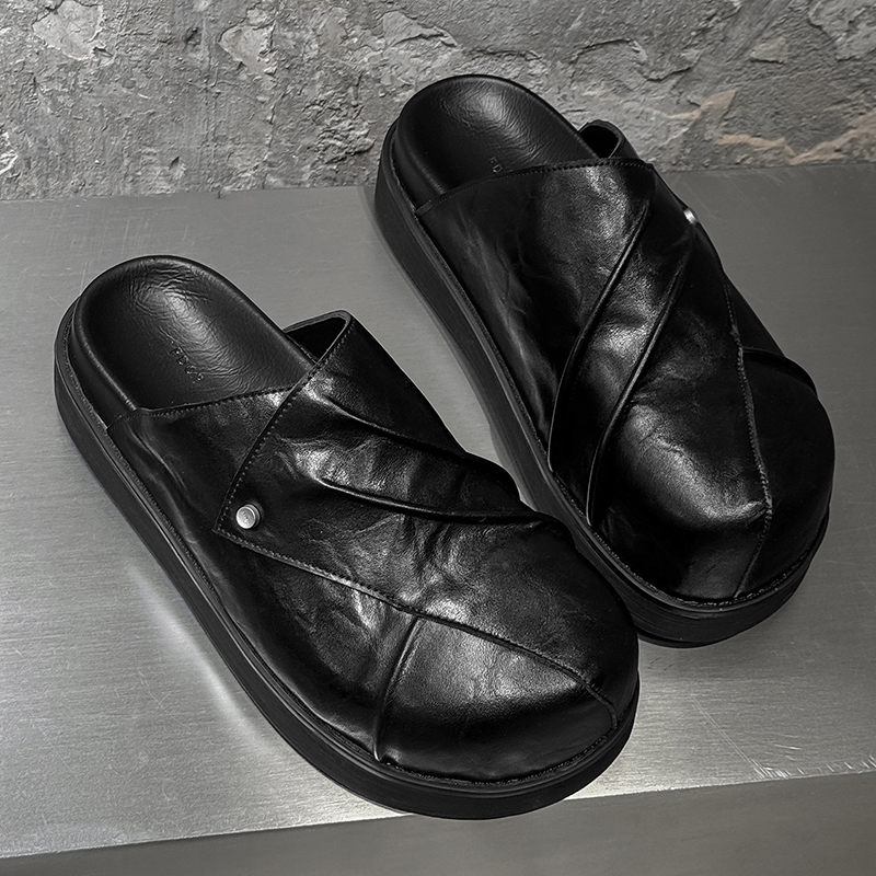 New Trendy Fashionable Men Lea - огляд і ціна Men Shoes Black