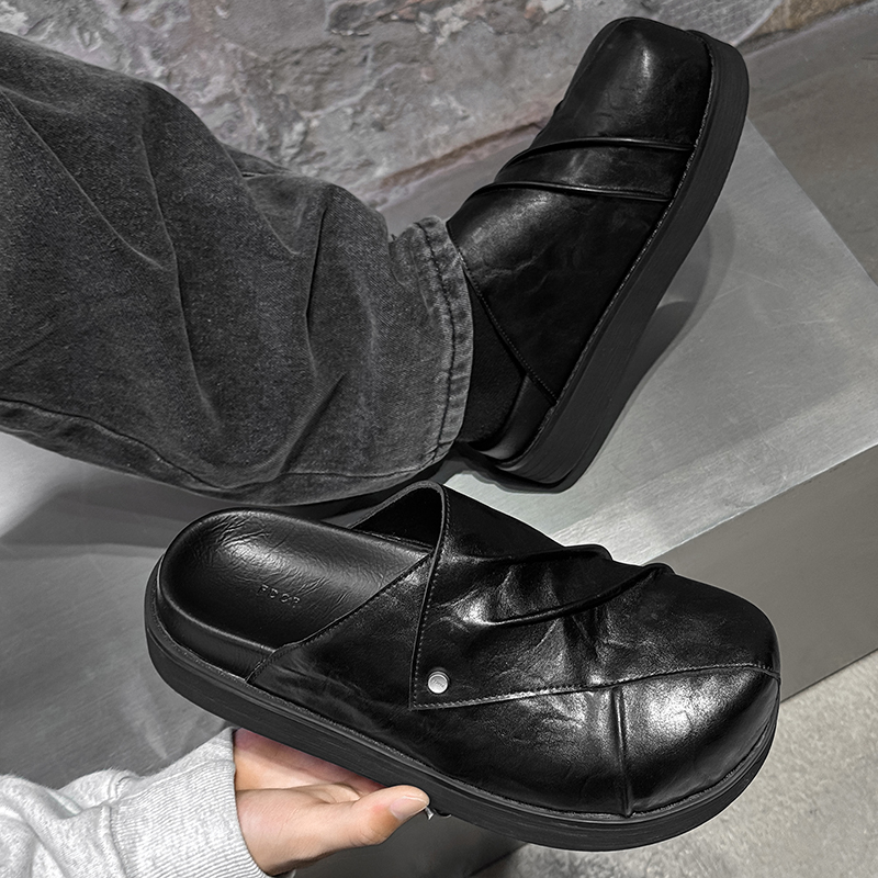 New Trendy Fashionable Men Lea - огляд і ціна Men Shoes Black