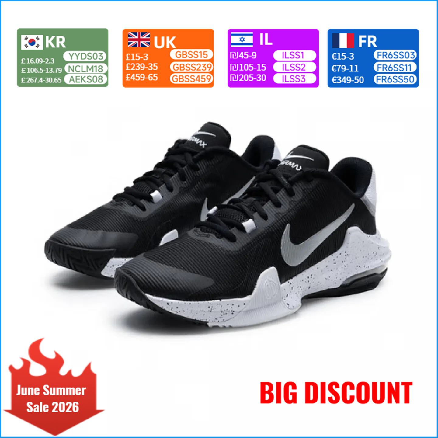 Nike Air Max Impact 4 Low-Top  - огляд і ціна Men'S Shoes Nike Black